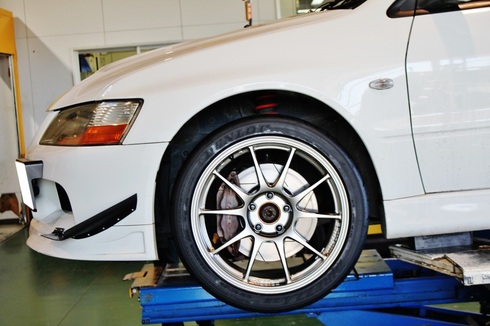 ランエボ×TC105N×265/35R18 | 鈴鹿店 | 店舗ブログ | タイヤ＆ホイール